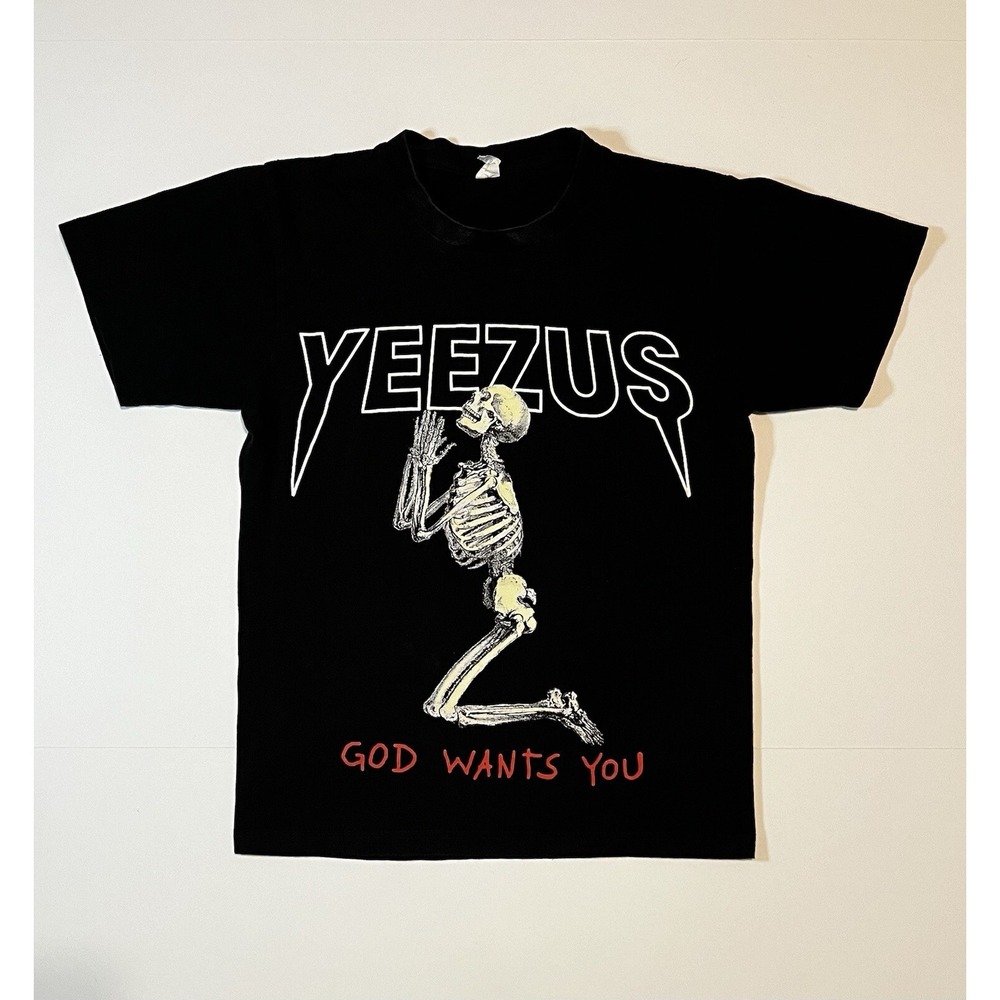 Kanye West Yeezus God Wants You 2013 Tour T-Shirt Size Small
